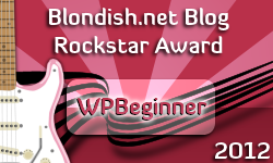 2012-blondishnetblogrockstaraward-wpbeginner