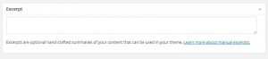 wordpress-excerpt-metabox-screenshot