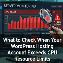 What to Check When Your WordPress Hosting Account Exceeds CPU Resource Limits